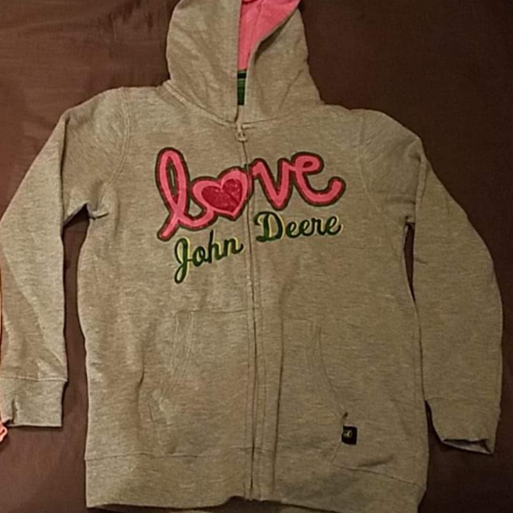 NWOT girls zip up hoodie